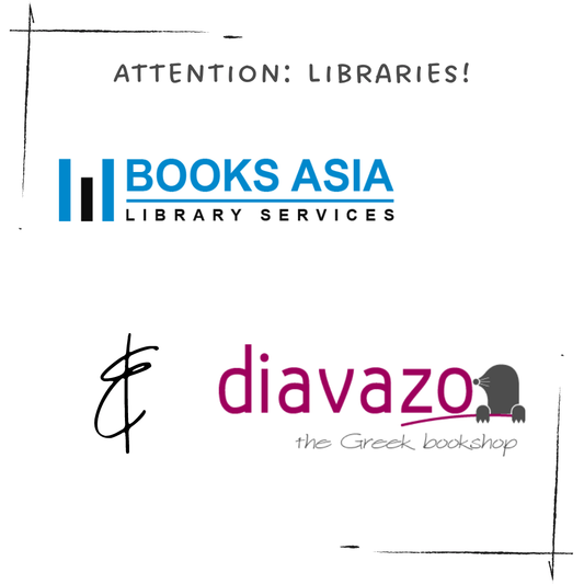 Diavazo x Books Asia - A Partnership bringing libraries all the Greek books! - Diavazo Greek Books