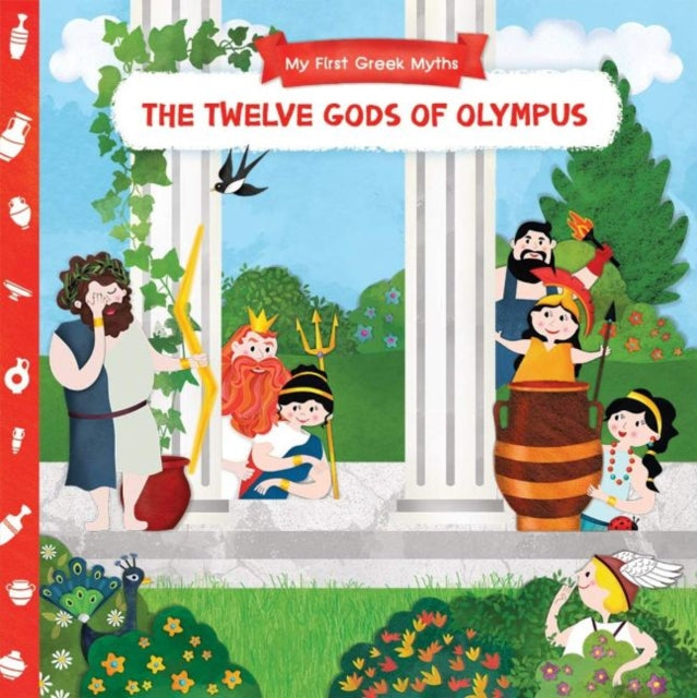 The Twelve Gods of Olympus – Filippos Mandilaras (Interactive Board Book)