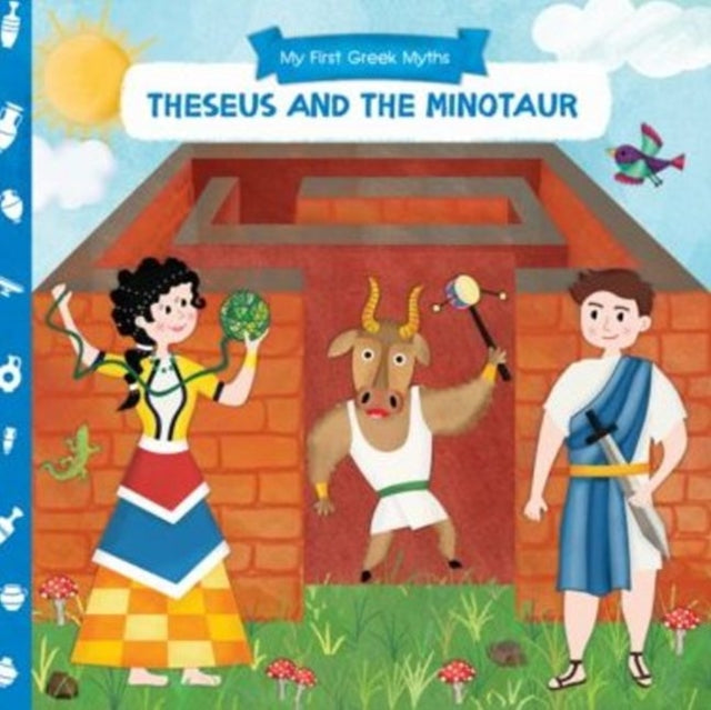Theseus and the Minotaur – Filippos Mandilaras (Interactive Board Book)