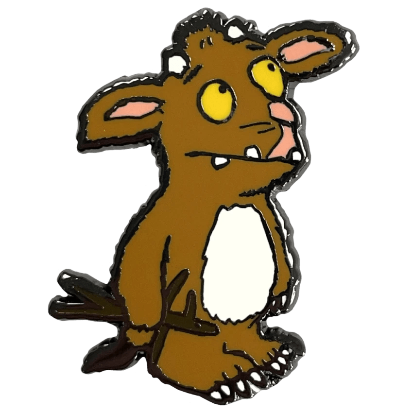 Gruffalo's Child Character Pin Badge / Κονκάρδα Μικρό Γκρούφαλο - Diavazo Greek Books