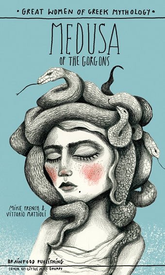 Medusa of the Gorgons - Mike French, Vittorio Mattioli - Diavazo Greek Books