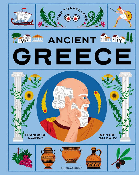 Time Travellers: Ancient Greece - Francisco Llorca - Diavazo Greek Books