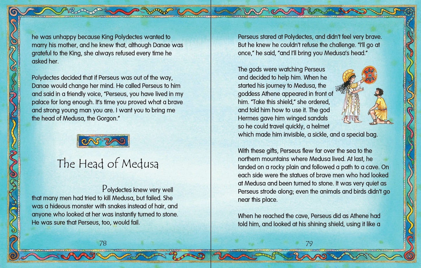 Usborne Greek Myths for Young Children - Anna Milbourne - Diavazo Greek Books
