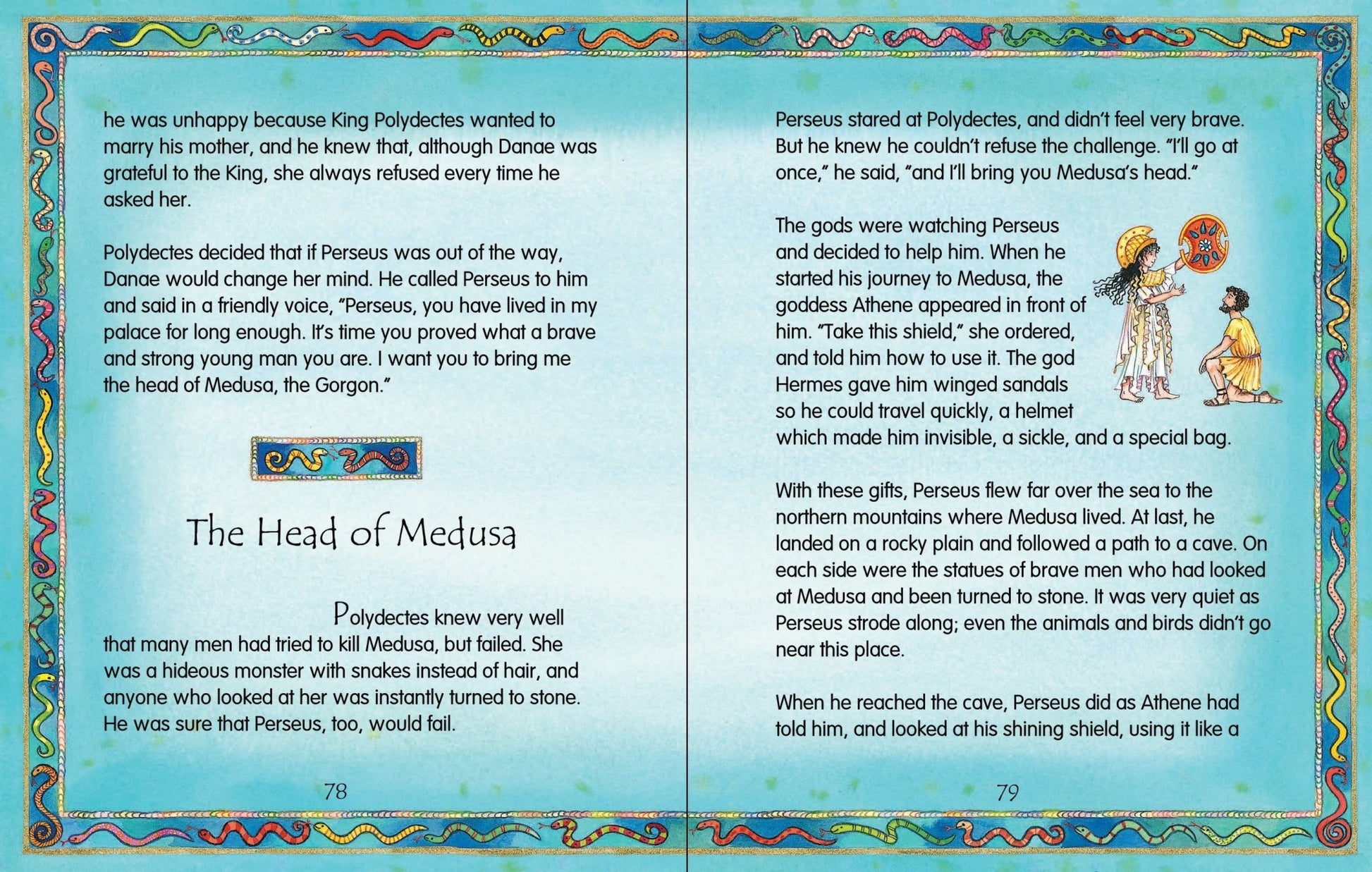 Usborne Greek Myths for Young Children - Anna Milbourne - Diavazo Greek Books