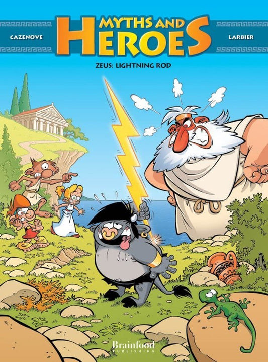 Zeus: Lightning Rod (Myths & Heroes #1) - Diavazo Greek Books